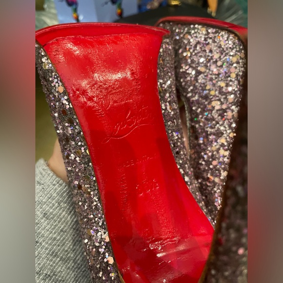Christian louboutin so kate glitter heels 36.5 - Picture 8 of 9